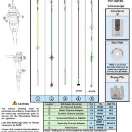 Adapting to Olympus PCF-HQ190L Colonoscope
