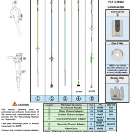 Adapting to Olympus PCF-Q180AI Colonoscope
