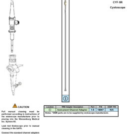 Adapting to Olympus CYF-5R Cystoscope
