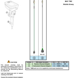 Adapting to Olympus MAF-TM2 Mobile Airway