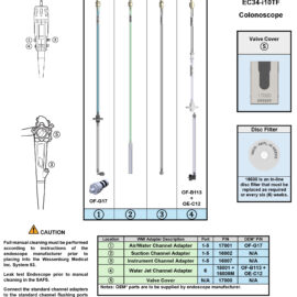 Adapting to Pentax EC34-i10TF Colonoscope