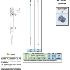 Adapting to Pentax ECY-1570K Cystoscope