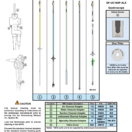 Adapting to Olympus GF-UC140P-AL5 Gastroscope