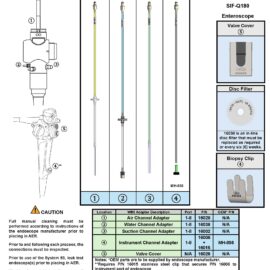 Adapting to Olympus SIF-Q180 Enteroscope